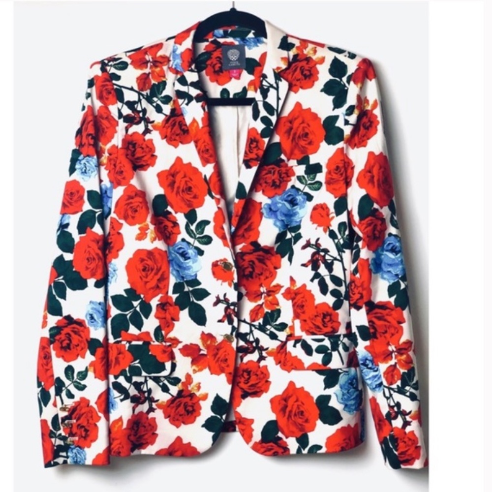 Vince Camuto Floral Blazer